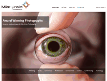 Tablet Screenshot of mikeurwinphotography.co.uk